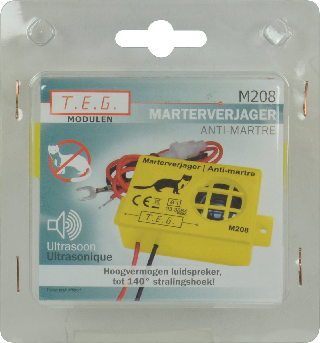 Marterverjager 12V KEMO/TEG M208 - Marterbestrijder