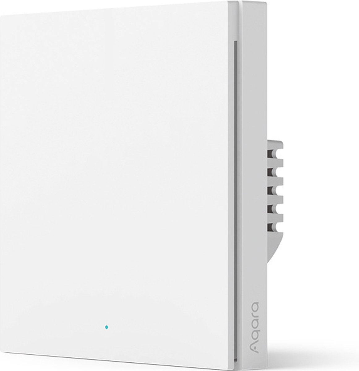 Aqara Smart Wall Switch H1 (with neutral, single rocker) - Zigbee 3.0 - enkele schakelaar - één knop - met Nuldraad