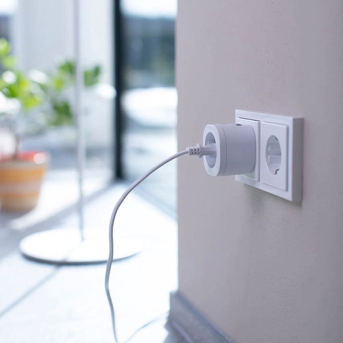 brennenstuhl®Connect Smart Plug WA 3000 XS01 (Slimme Stekker 2,4 GHz compatibel met Alexa en Google Assistant, smart stekker met Tijdsschakelaar, gratis app)