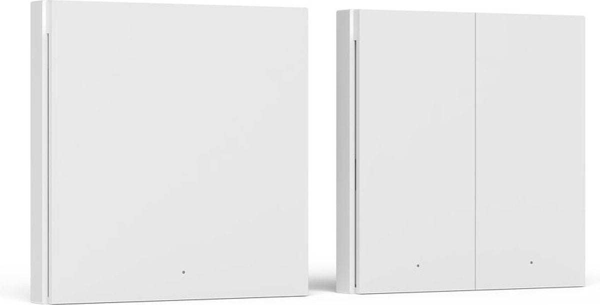 Aqara Smart Wall Switch H1 (with neutral, single rocker) - Zigbee 3.0 - enkele schakelaar - één knop - met Nuldraad