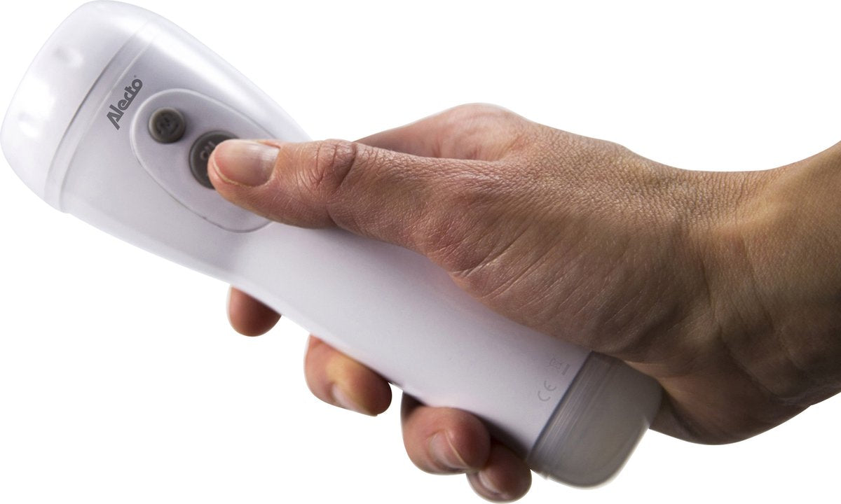 Alecto ATL-110 - LED Zaklamp - Noodverlichting - Automatisch aan bij stroomuitval - Wit