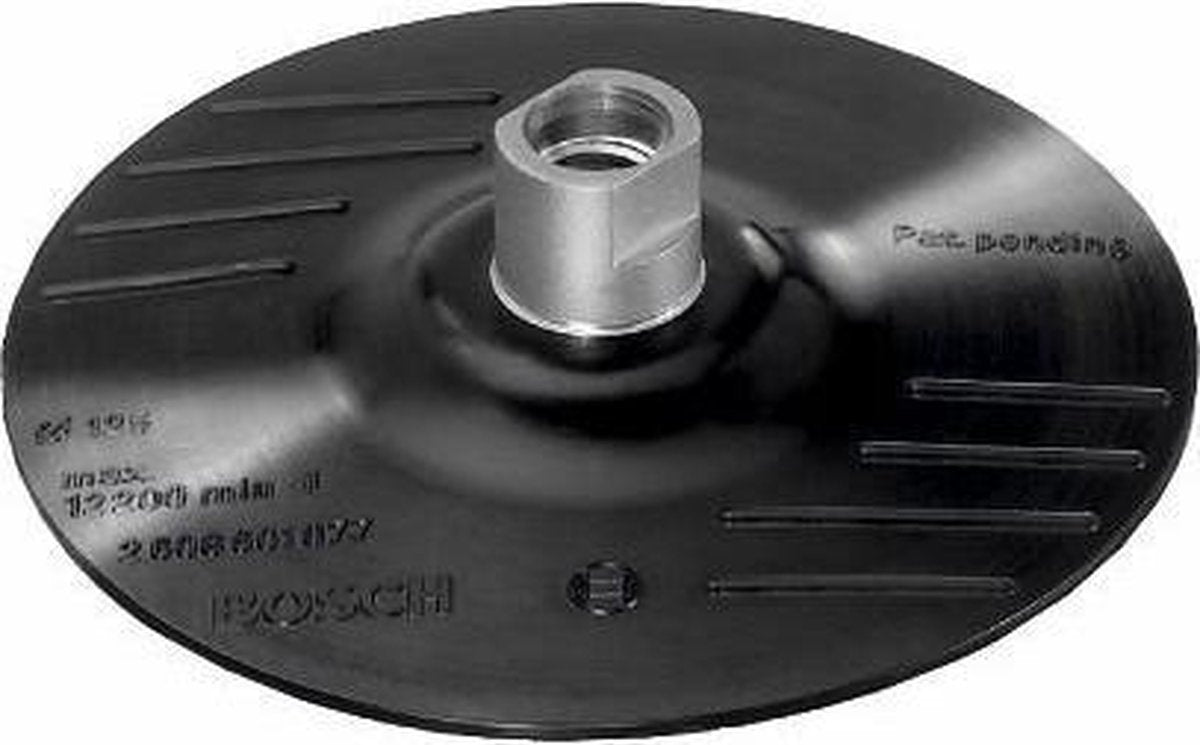 Bosch Schuurschijf - Rubber - Klithechtsysteem - 125 mm
