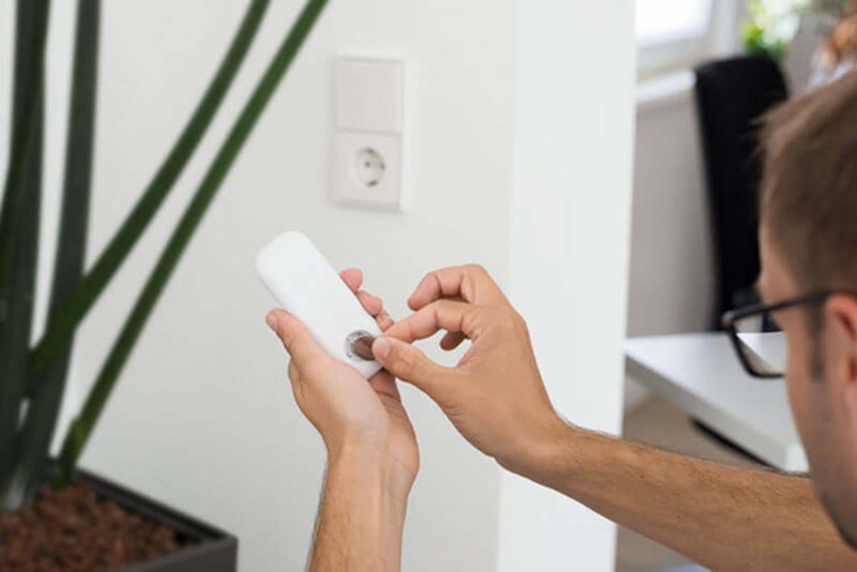 Brennenstuhl draadloze Schakelaarset RC CE1 4001, set van 4 draadloze Stopcontacten (voor binnen, met handzender en hogere contactbescherming) wit