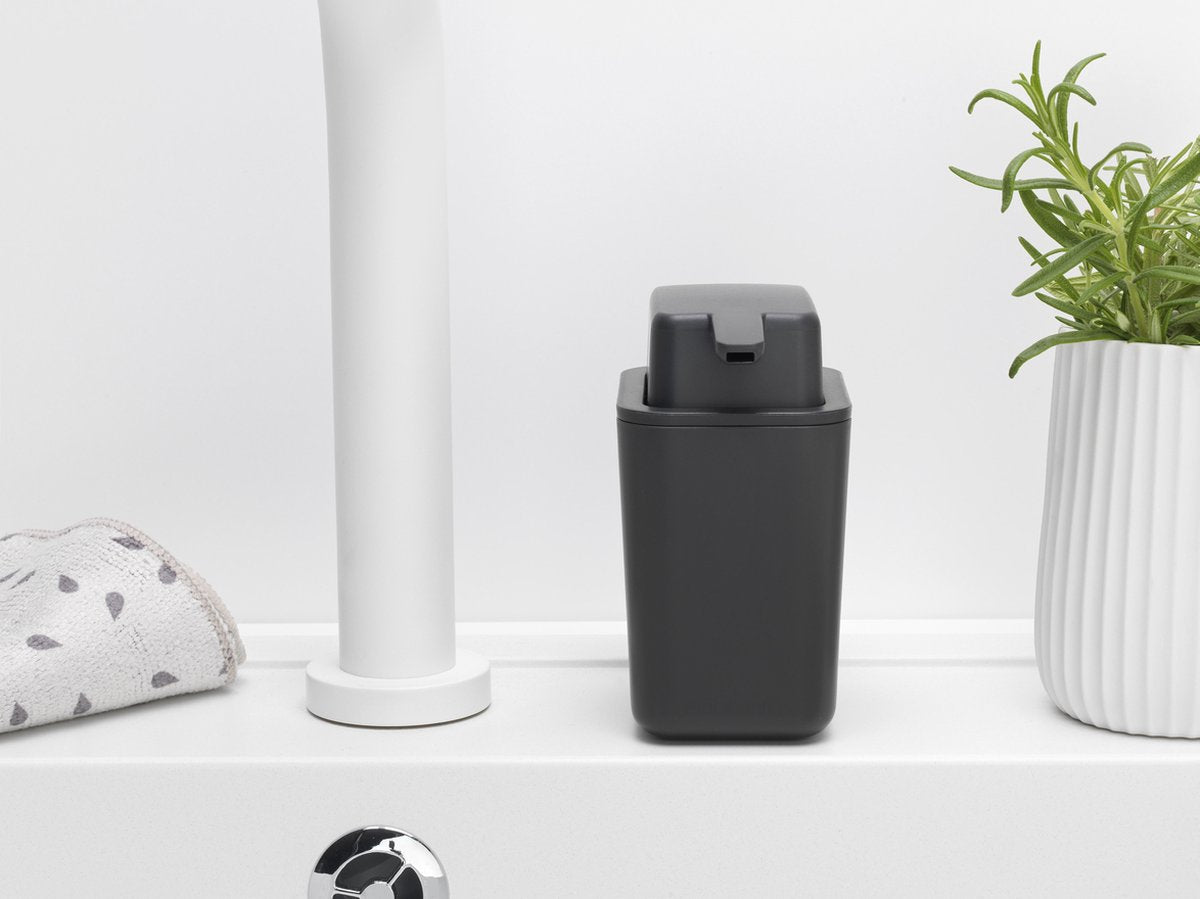 Brabantia SinkSide Zeepdispenser - 200 ml - Dark Grey