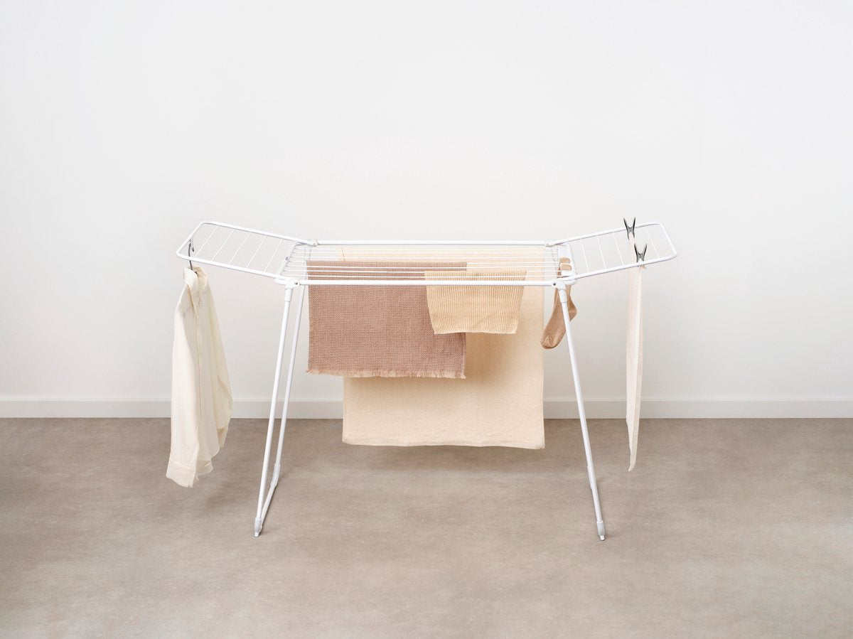 Brabantia HangOn Too Droogrek - 18 m - Inklapbaar Wasrek - White