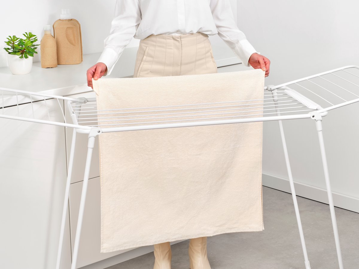 Brabantia HangOn Too Droogrek - 18 m - Inklapbaar Wasrek - White