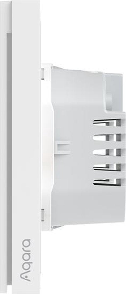 Aqara Smart Wall Switch H1 (with neutral, single rocker) - Zigbee 3.0 - enkele schakelaar - één knop - met Nuldraad