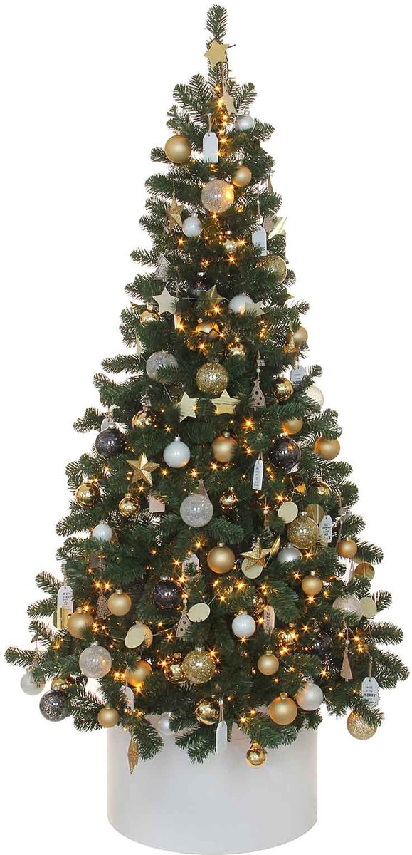 Black Box Trees Charlton Kunstkerstboom - H155 cm - Groen