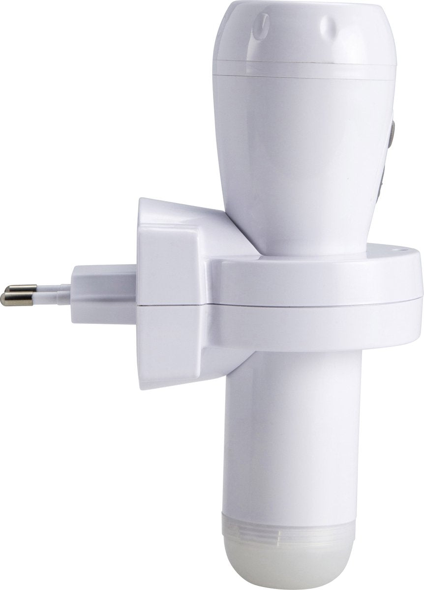 Alecto ATL-110 - LED Zaklamp - Noodverlichting - Automatisch aan bij stroomuitval - Wit