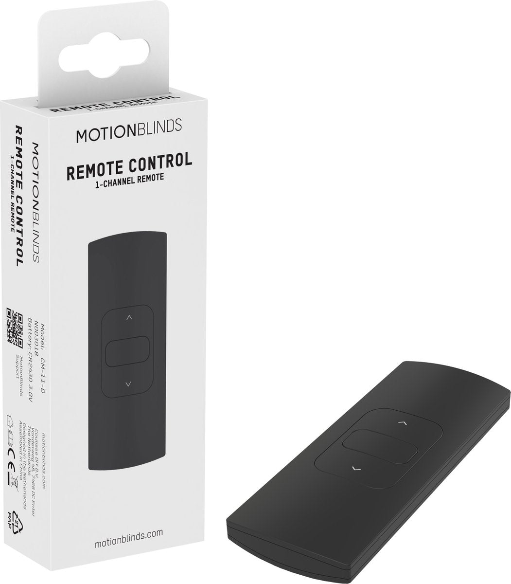 MotionBlinds 1-kanaals afstandbediening
