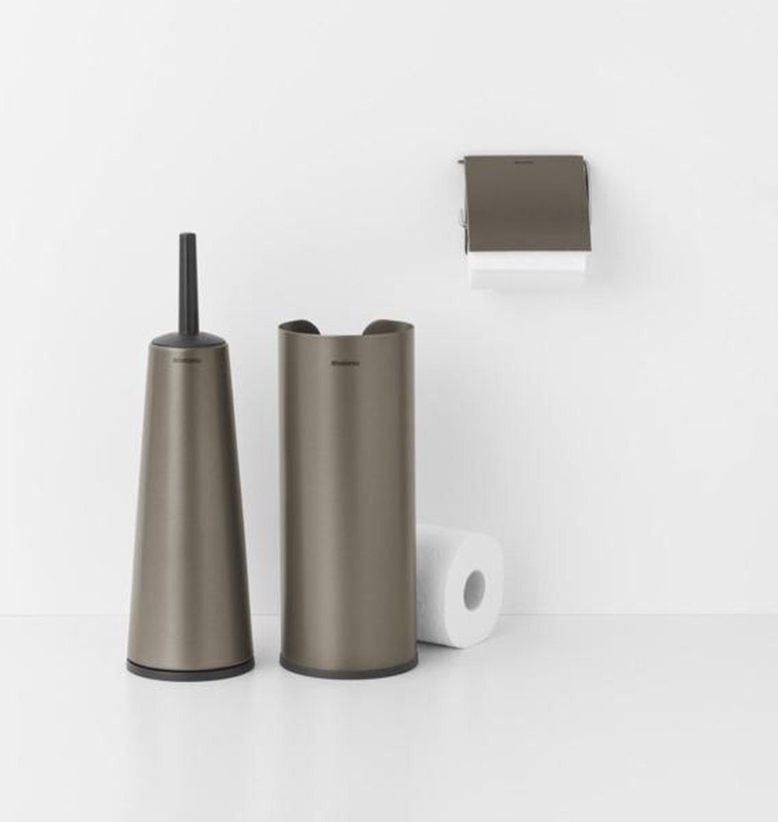 Brabantia ReNew Toiletaccessoires Set - 3-delig - Platinum