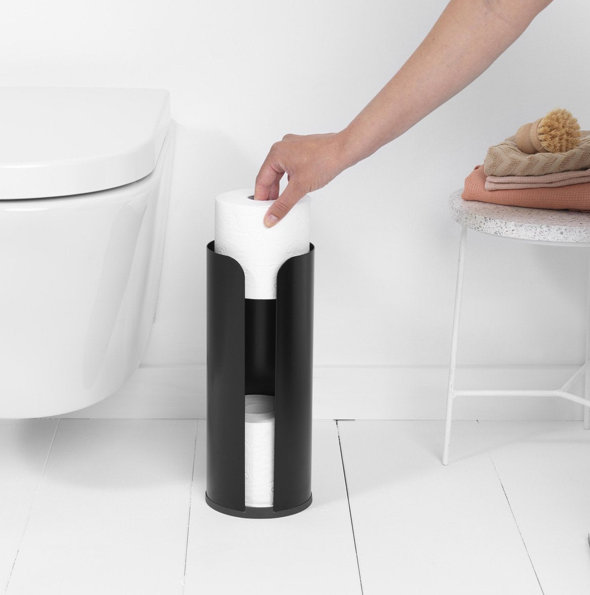 Brabantia ReNew Reserverolhouder - Matt Black