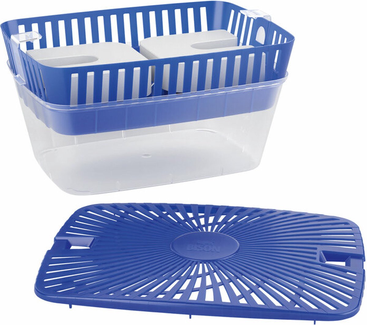 Bison Vochtvreter® neutraal 900g + 2 extra navulmagneten , incl. vochtvmagneet, binnen 24 uur resultaat, geen stroom nodig, voor alle woonruimtes, campers, caravans, binnen 1 minuut te gebruiken