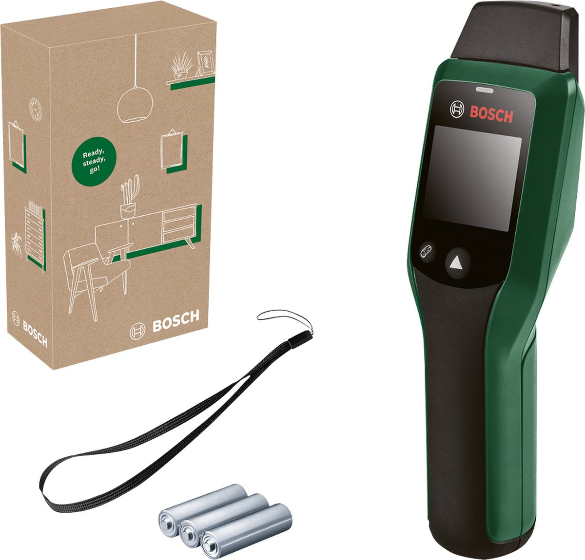Bosch UniversalHumid - Vochtmeter - Inclusief Batterijen en polsband