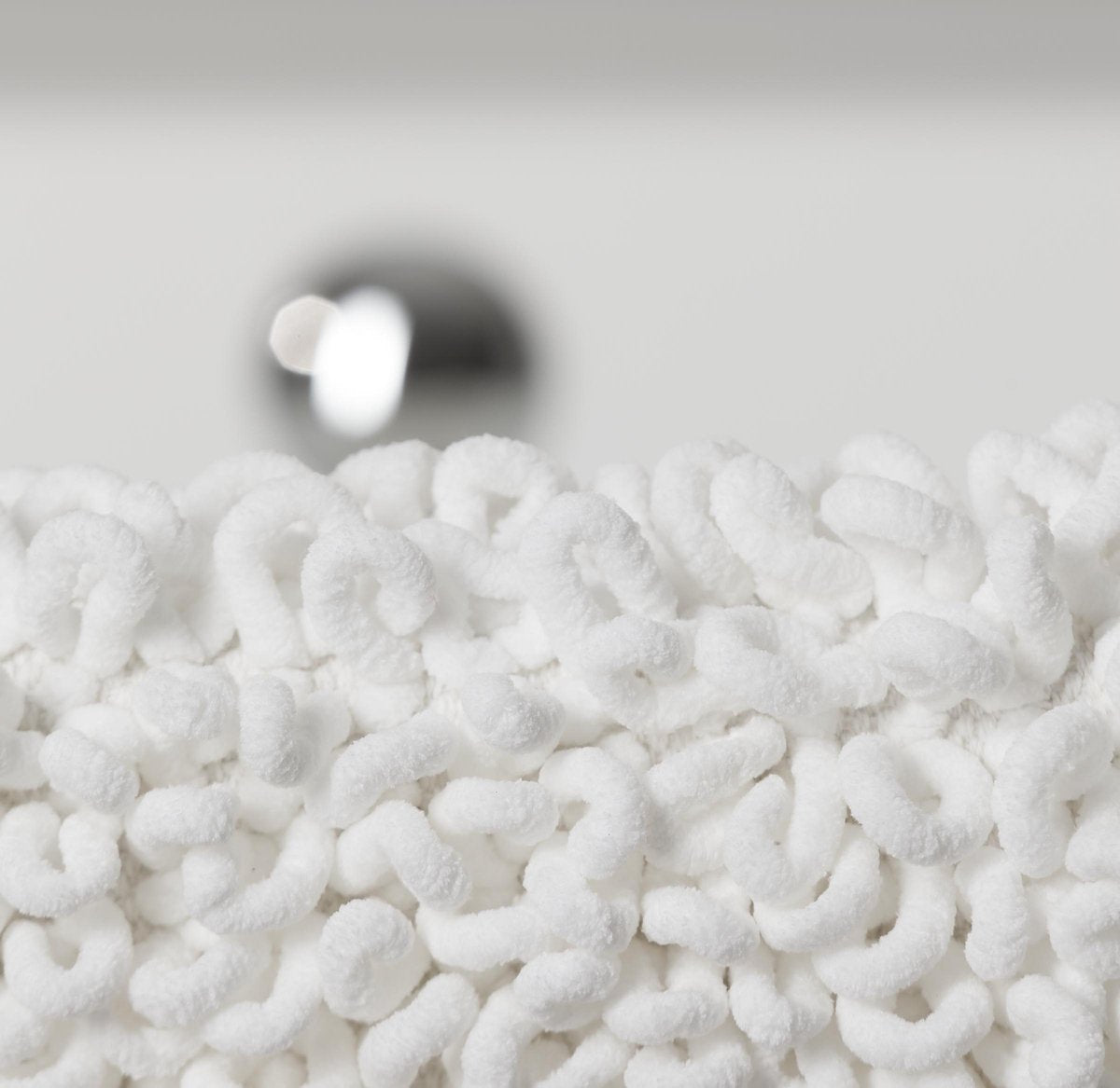 Sealskin Twist Badmat 60x90 cm - Microfibre - Wit