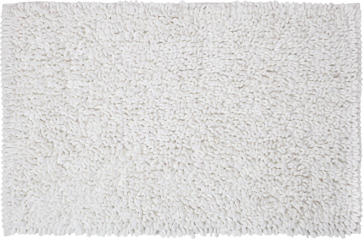 Sealskin Twist Badmat 60x90 cm - Microfibre - Wit
