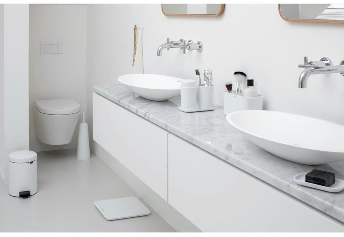 Brabantia ReNew Tandenborstelhouder - 11 x 19,6 x 9,9 cm - White