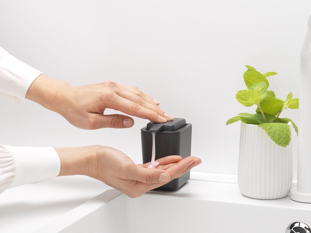 Brabantia SinkSide Zeepdispenser - 200 ml - Dark Grey