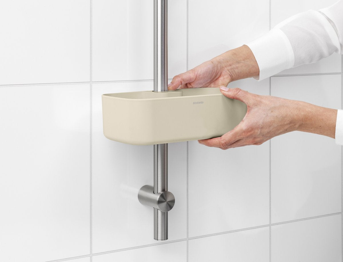 Brabantia ReNew Doucherek - Zonder boren - Soft Beige