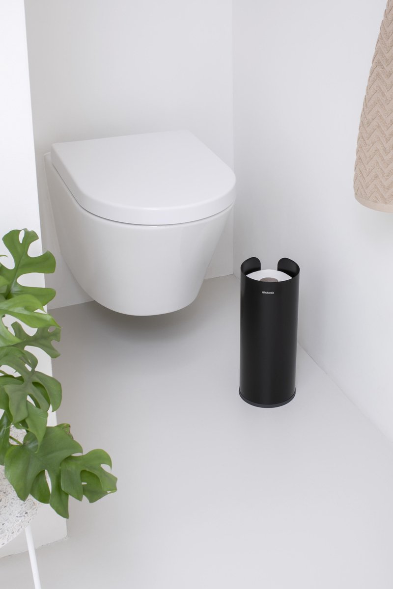 Brabantia ReNew Reserverolhouder - Matt Black