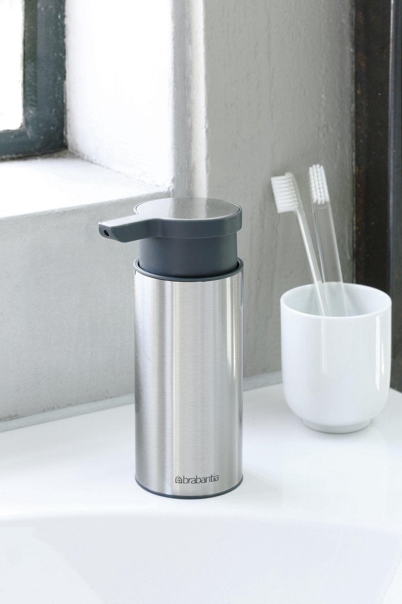 Brabantia Zeepdispenser - 200 ml - Matt Steel