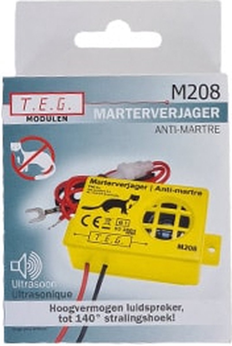 Marterverjager 12V KEMO/TEG M208 - Marterbestrijder
