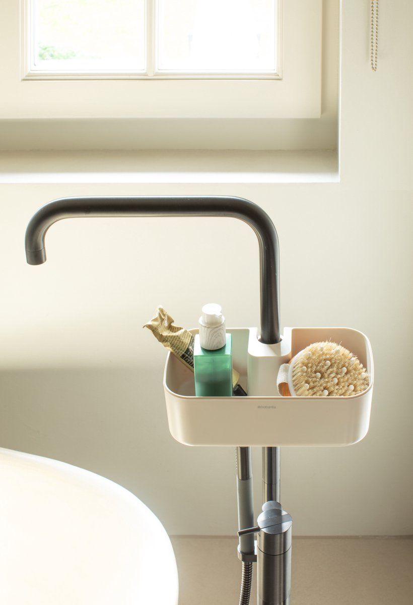 Brabantia ReNew Doucherek - Zonder boren - Soft Beige